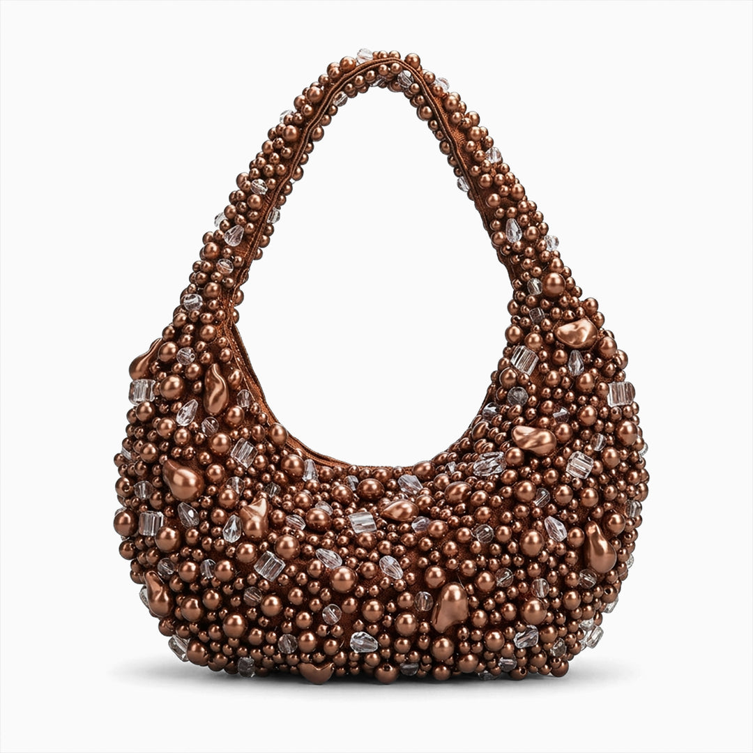 Selene Beaded Shoulder Bag