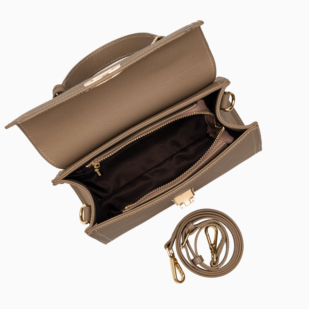 <tc>Aubri – torebka ze strukturalnej skóry</tc>