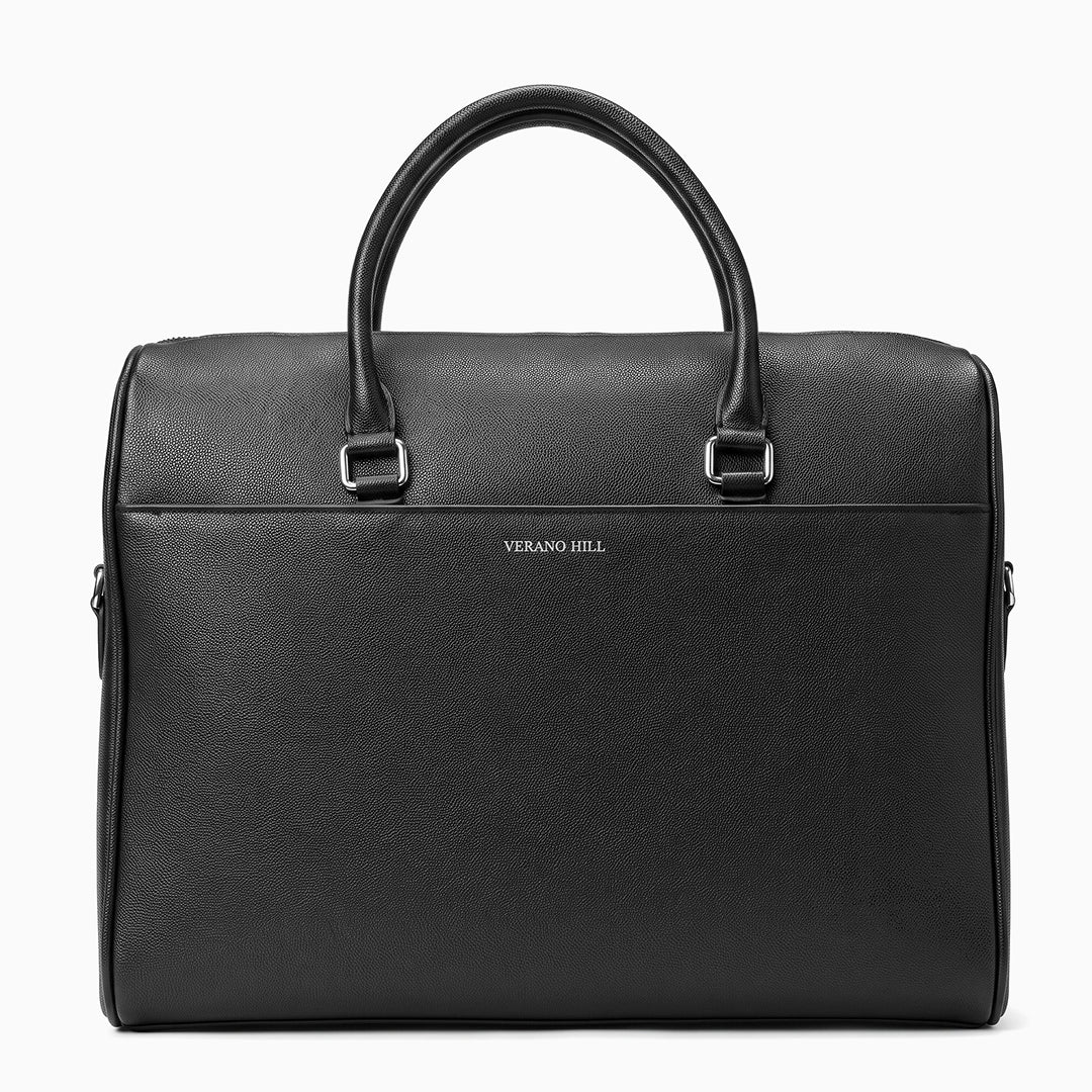 Grained Leather Briefcase