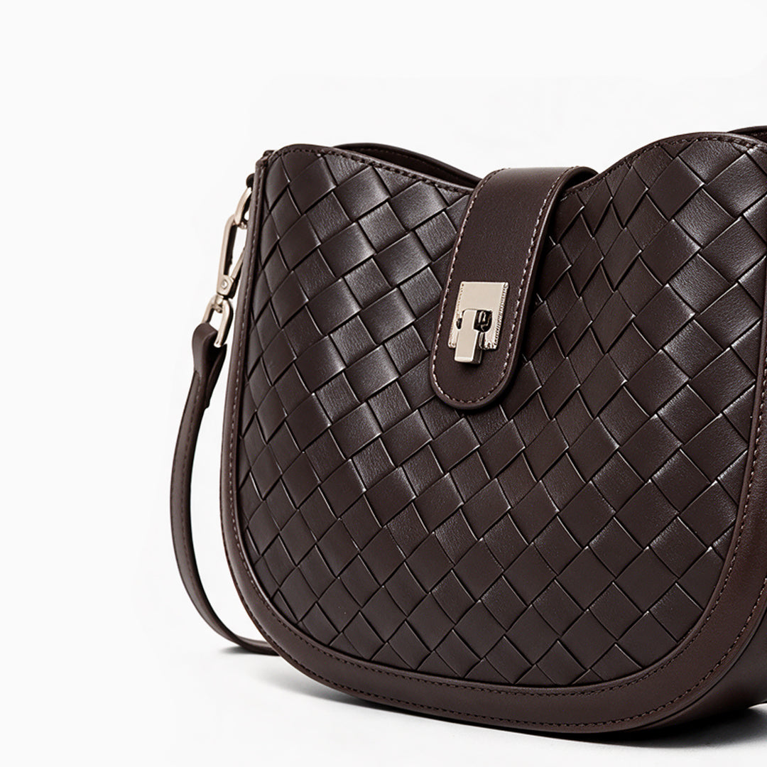 Théodarine Woven Shoulder Bag