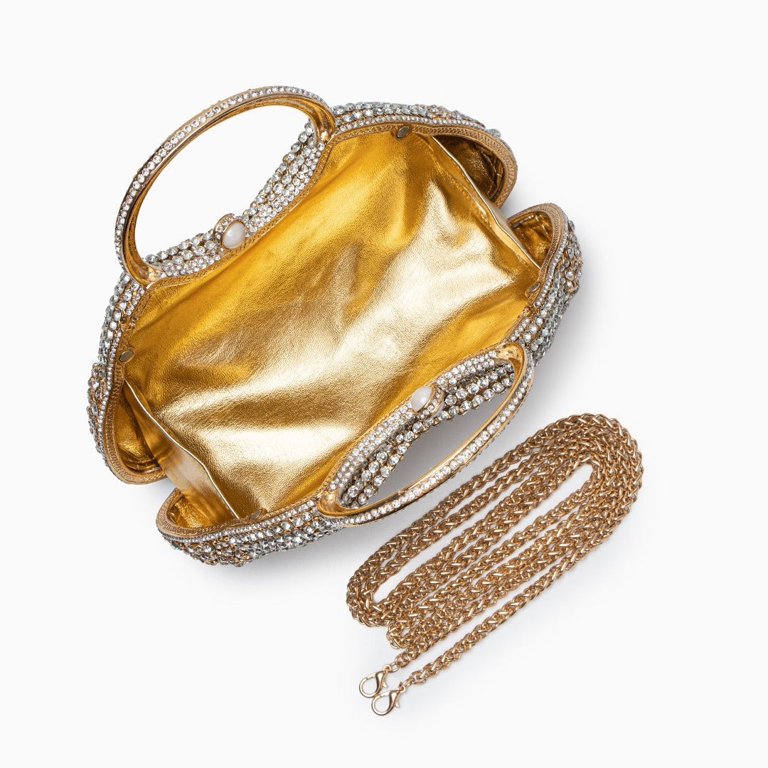 Lśniąca torebka Glamour