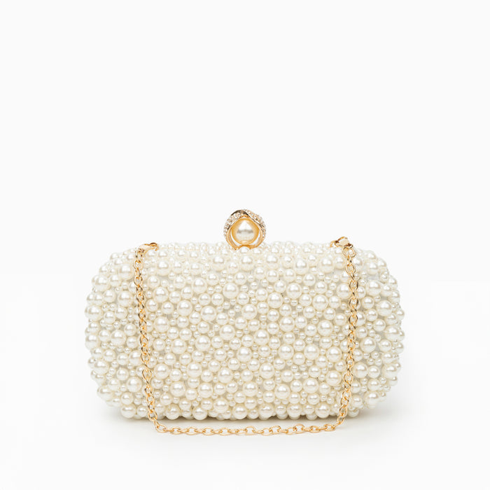 Pochette Chantal con perle
