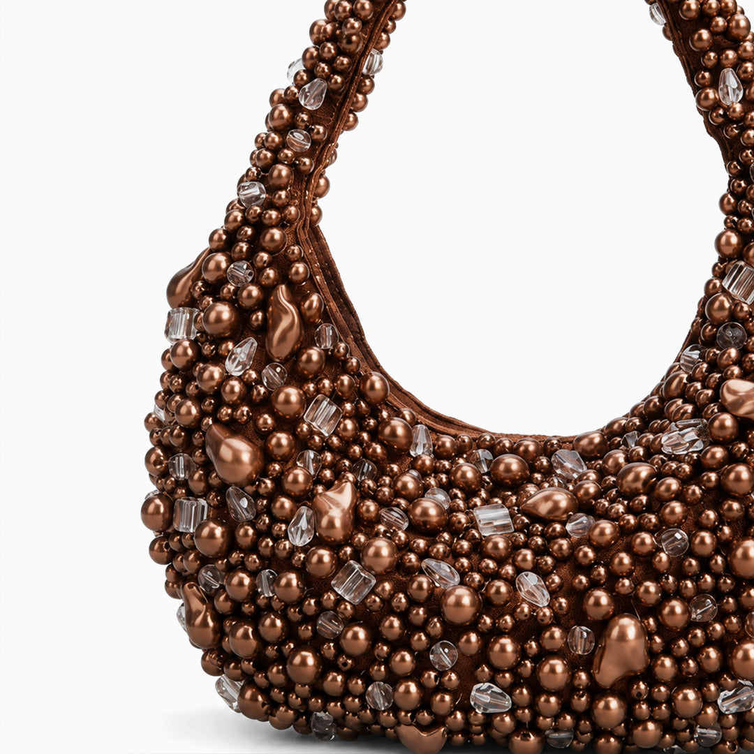Selene Beaded Shoulder Bag