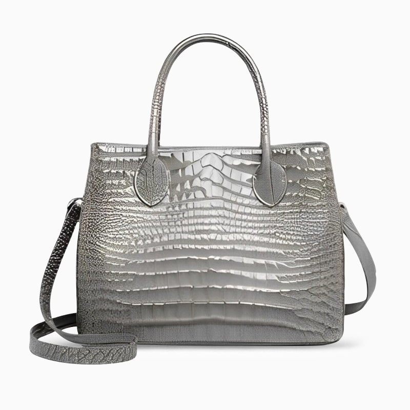 Sac fourre-tout en cuir véritable Doris