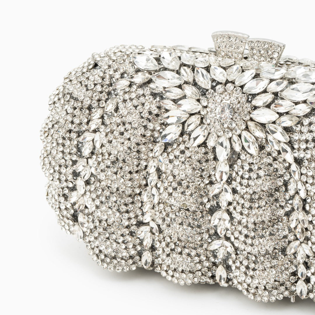 Sarah Diamond Banquet Clutch Bag