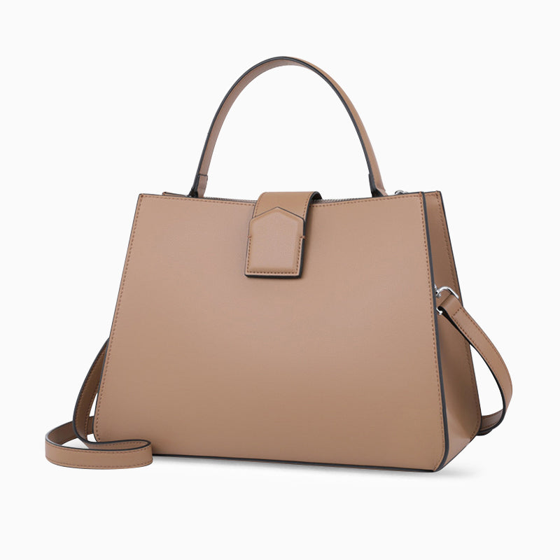 Lynette Genuine Leather Tote Bag