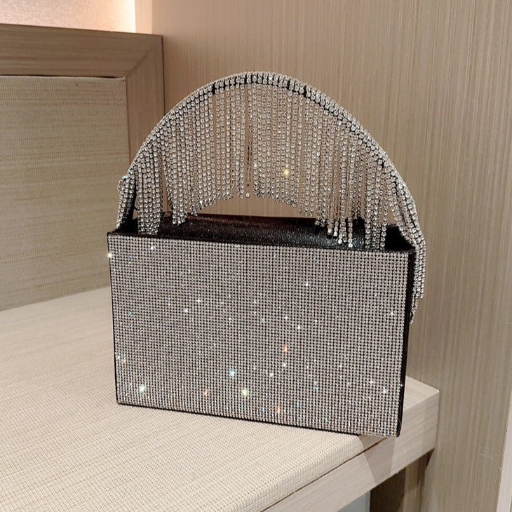 Natalie Sparkling Tassel Handbag