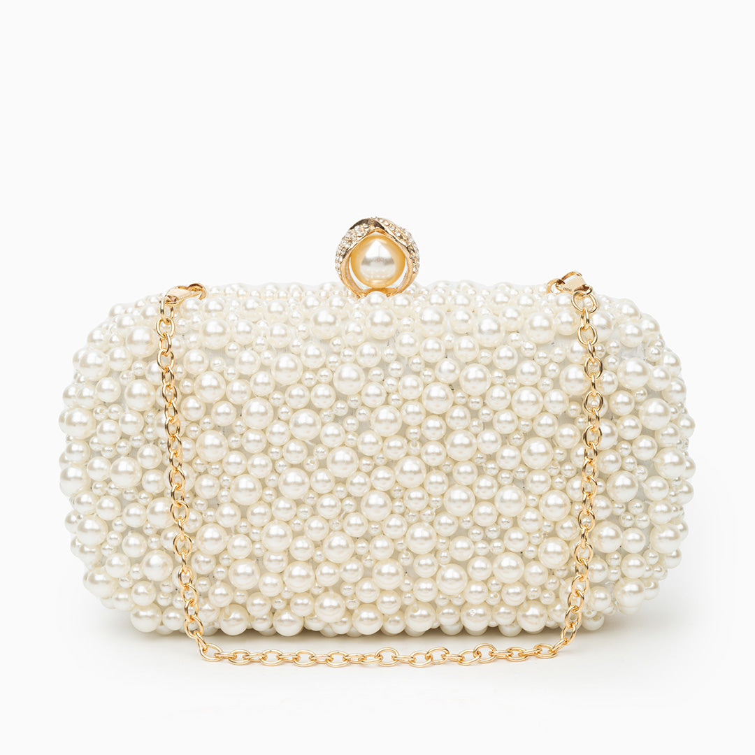 Chantal Perlen Clutch Tasche