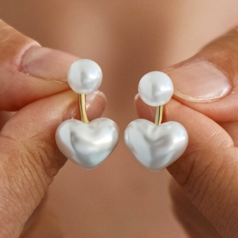 Love Pearl Earrings