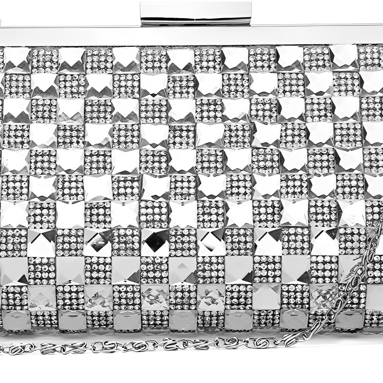 Sandy Crystals Dinner Clutch Bag