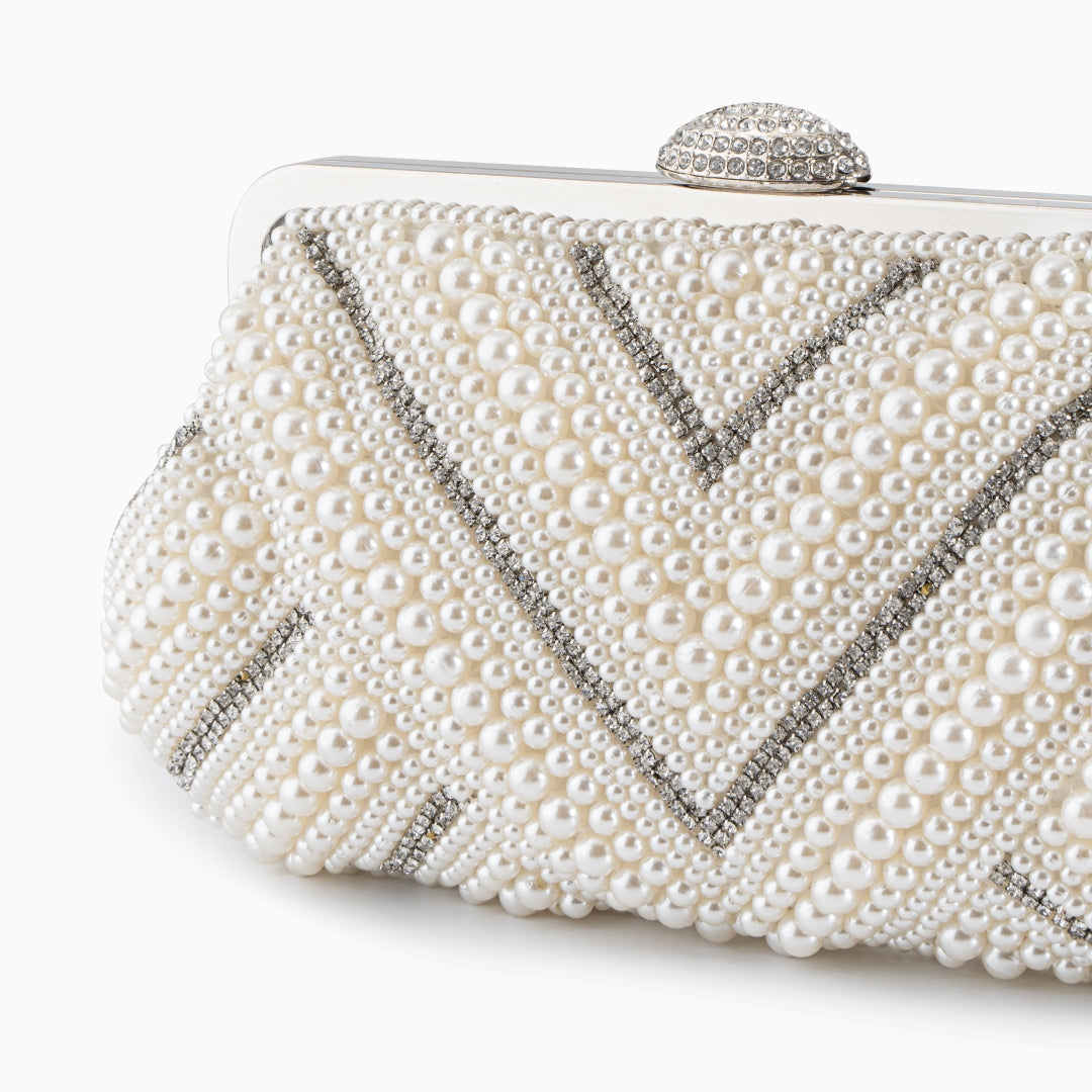 Bolso de mano Pristine Pearl