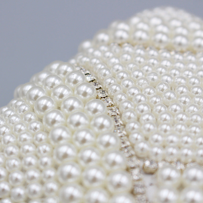 Bolso Violeta Pearl Clutch