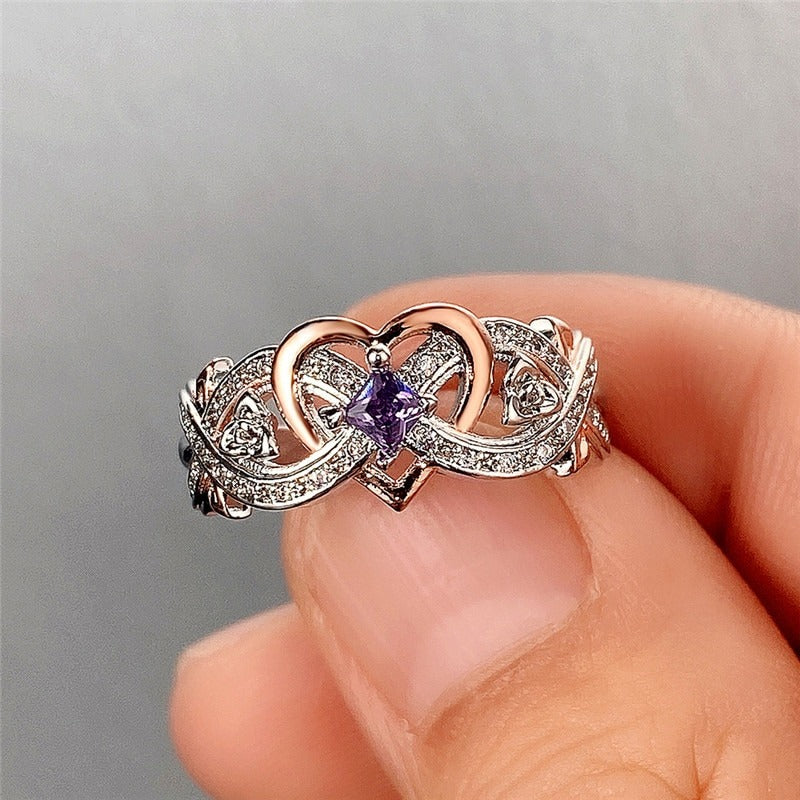 Anillo Corazón Romántico Mujer