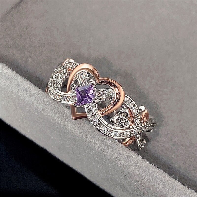 Anillo Corazón Romántico Mujer