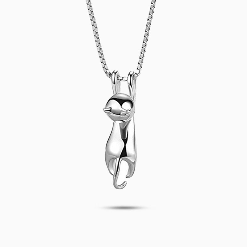 Schattige Kitten Hanger Ketting